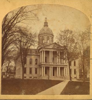 Right half of stereoscopic card
