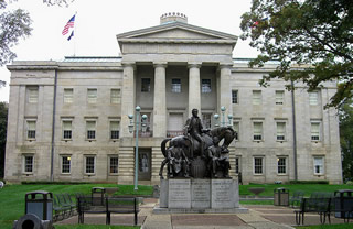 North Carolina capitol front
