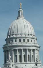 Wisconsin capitol dome