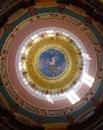 IA capitol inner dome