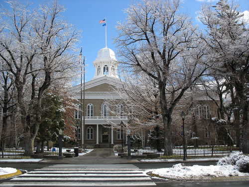 Capitol in winter