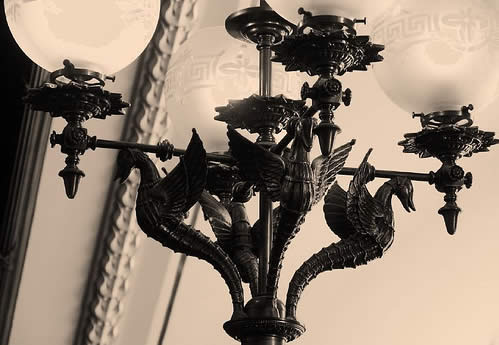 Seahorse lamp
