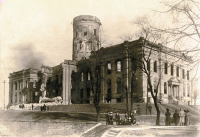 The day after the capitol burned