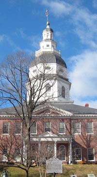 State House east entrance