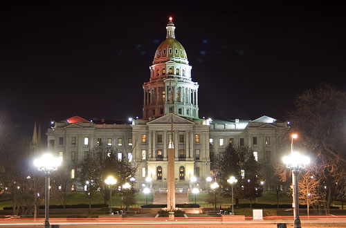 Denver Colorado capitol front