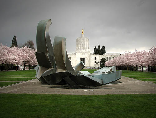 Capitol Building in Spring