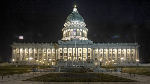 Utah capitol front